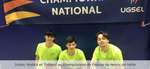 Julien, Mathis et Thibaut au championnat de France
 - Tennis de table - 05 2025